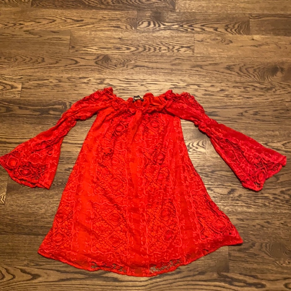 Brand New For Love and Lemons Red Dress Small